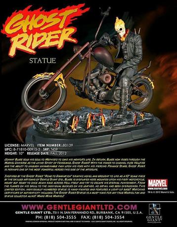 Ghost Rider - Marvel - Gentle Giant Ltd. beschikbaar voor biedingen