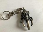 sleutelhanger- Skull Head - Metalen Decoratie., Verzenden