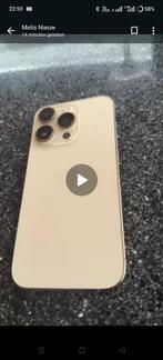iPhone 14 PRO, Telecommunicatie, Mobiele telefoons | Apple iPhone, Ophalen of Verzenden, Zo goed als nieuw, Goud, 128 GB
