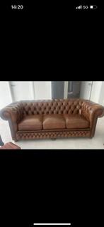 Fauteil original Chesterfield, Huis en Inrichting, Ophalen of Verzenden, Zo goed als nieuw, Hout