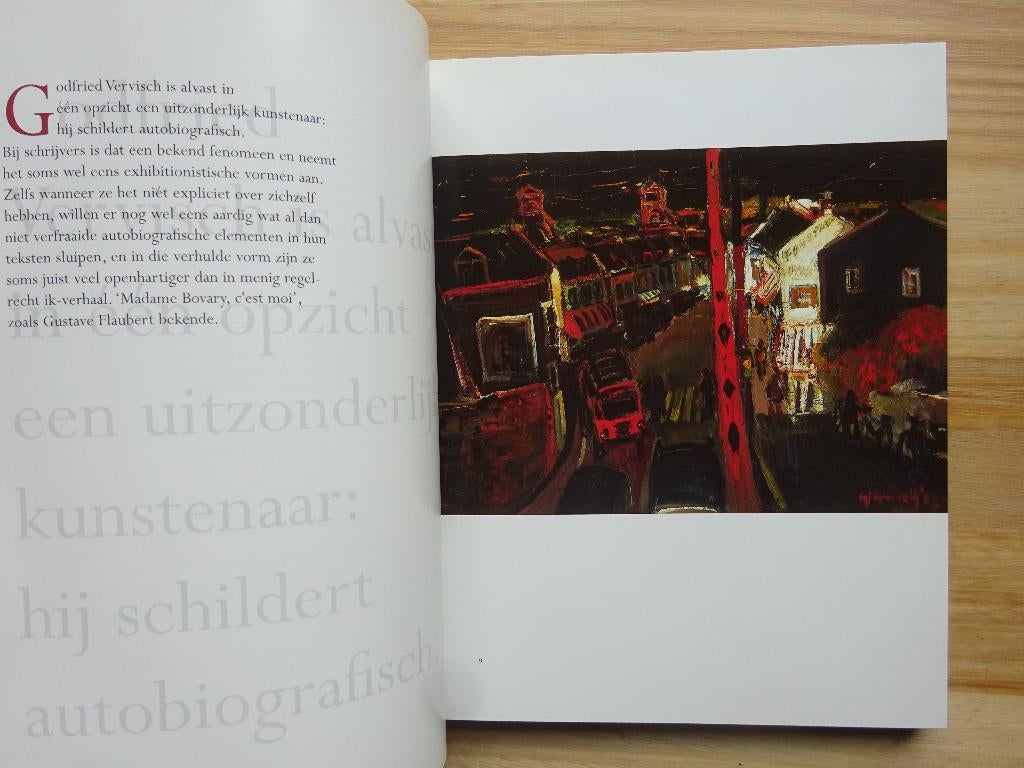 Godfried Vervisch, 1997 Lannoo, monografie, Boeken, Ophalen of Verzenden, Zo goed als nieuw, Schilder- en Tekenkunst