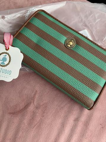Pip Studio: portemonnee groen/streep NIEUW beschikbaar voor biedingen