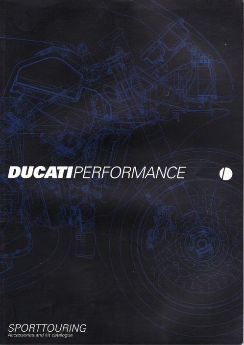 Ducati Sport Touring Accessoires and Kit 2002, Motoren, Handleidingen en Instructieboekjes, Ducati, Ophalen of Verzenden