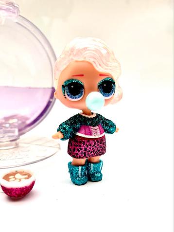 LOL SURPRISE GLITTER GLOBE Poppetje met toebehoren, Enlèvement ou Envoi, Comme neuf