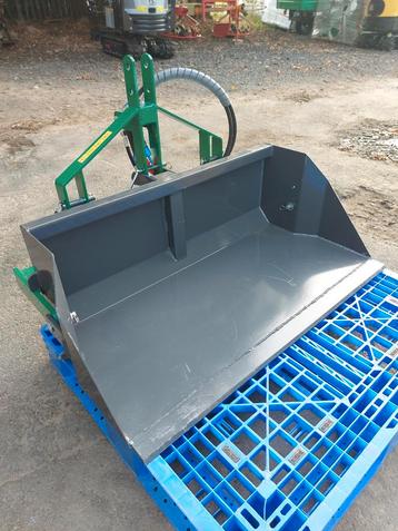 NIEUWE grondbak-transportbak hydraulisch kippend! PROMO