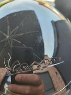 Vespa jethelm, Vespa Argentario, Glans zwart Maat L, Overige merken, Dames, Jethelm, Ophalen of Verzenden
