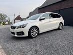 Peugeot 308, 1.2 benzine, 2018 bouwjaar, 108.000 km, Autos, Peugeot, 5 places, Break, Achat, Blanc