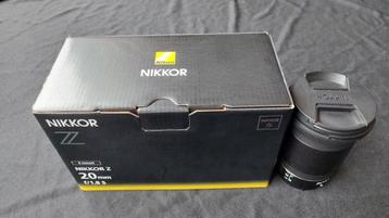 Nikon Z 20mm f/1.8 S  beschikbaar voor biedingen