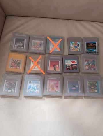 Diverse gameboy spelletjes  beschikbaar voor biedingen