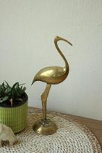 Vintage messing grote reiger, Enlèvement ou Envoi, Cuivre