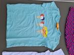 blauw t-shirt met ijsjes, KAATJE, 116, Ophalen of Verzenden, Zo goed als nieuw