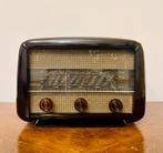 VINTAGE BUIZENRADIO ONDIOLA FRANS 1940 BAKELIET ZELDZAAM, Antiek en Kunst, Antiek | Tv's en Audio, Ophalen of Verzenden