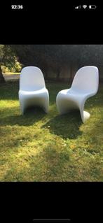 Vitra Panton chairs wit JUNIOR  2st, Zo goed als nieuw, Ophalen