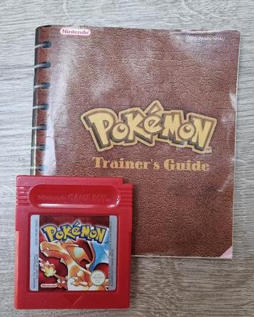 Pokémon Rood mét Manual EN/NL - Nintendo GBA