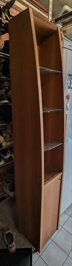 vintage curved (boeken)kast, Huis en Inrichting, Kasten | Boekenkasten, Ophalen, Gebruikt