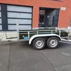 Remorque double essieu 255 x 130, Autos : Divers, Remorques, Enlèvement, Utilisé