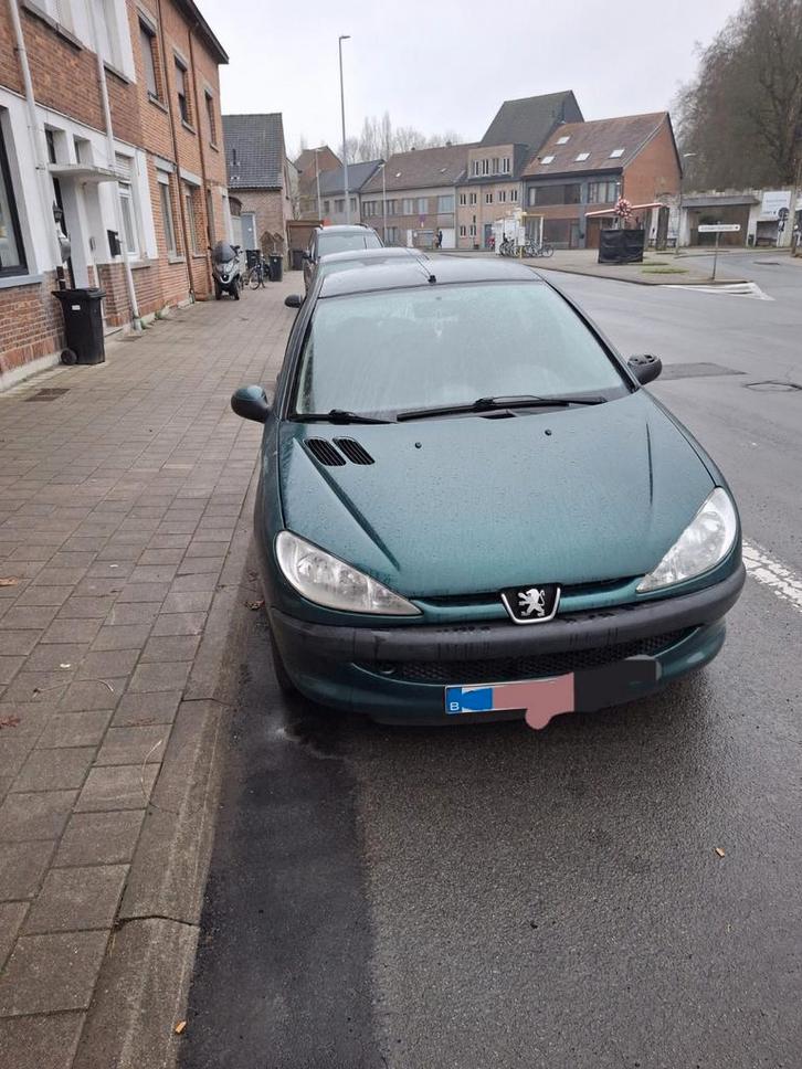 Groene Peugeot 206 bj 2005, Auto's, Peugeot, Particulier, Benzine, Ophalen