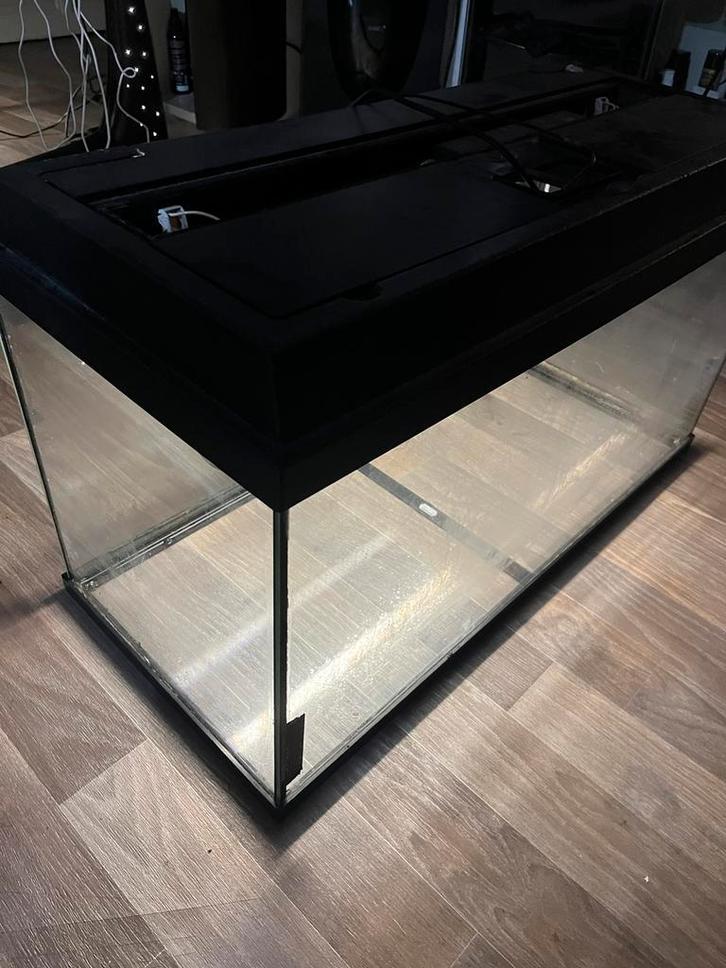 Aquarium 100L + filtre + …, Animaux & Accessoires, Poissons | Aquariums & Accessoires, Comme neuf, Enlèvement