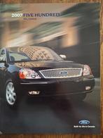 FORD FIVE HUNDERD SEL, Limited     2007, Boeken, Ophalen of Verzenden, Nieuw, Ford