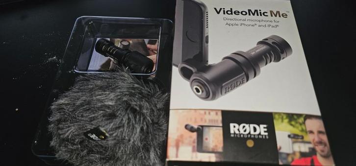 RØDE - VideoMic Me-C - USB-C input, Audio, Tv en Foto, Fotografie | Professionele apparatuur, Zo goed als nieuw, Ophalen of Verzenden