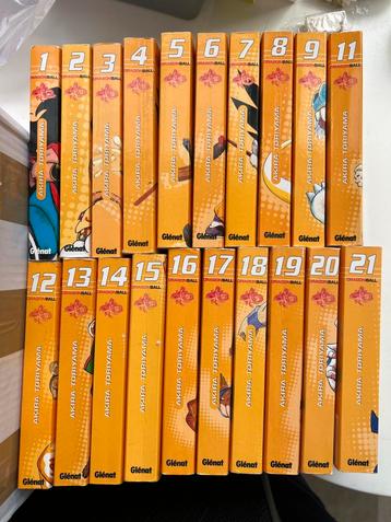 Dragon ball édition orange intégrale tomes 1 à 21 sauf le 10 beschikbaar voor biedingen