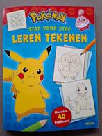 Pokemon - stap voor stap leren tekenen (boek), Hobby en Vrije tijd, Ophalen of Verzenden, Zo goed als nieuw