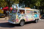 Volkswagen T2a 1968 "Flower Child", Auto's, 4 deurs, Achterwielaandrijving, Schuifdeur, Overige kleuren
