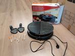 Raclette steengrill Quigg, Elektronische apparatuur, Grillplaten, Ophalen of Verzenden, Zo goed als nieuw, Steengrill