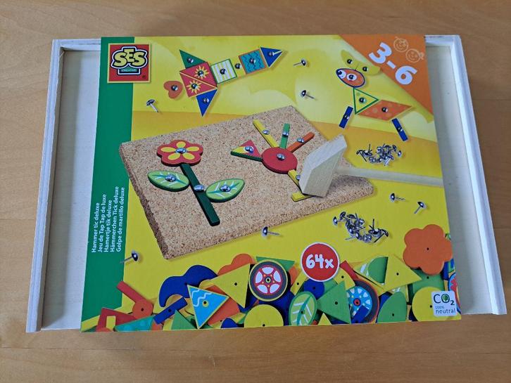SES Creative - Jeu De Tap Tap Original, Enfants & Bébés, Jouets | Éducatifs & Créatifs, Comme neuf, Bricolage, Construction, Découverte