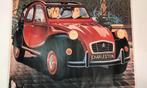 Poster/affiche 2CV CHARLESTON 2PK vintage, Auto's, Gebruikt, Ophalen of Verzenden