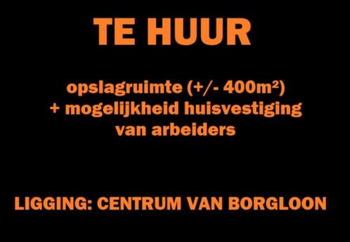 Opslagruimte met mogelijkheid tot huisvestiging arbeiders, Immo, Huizen te huur, Provincie Limburg, Overige soorten, Via bemiddelaar