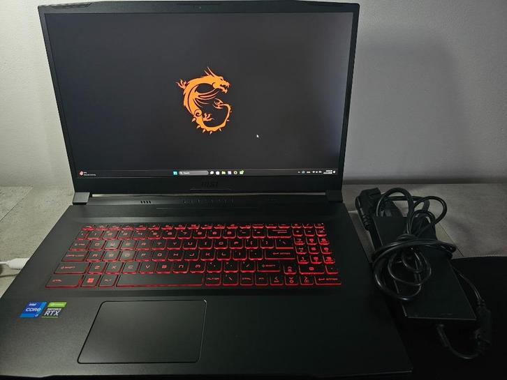 MSI Katana GF76 Gaming Laptop, Computers en Software, Windows Laptops, Zo goed als nieuw, 17 inch of meer, SSD, 2 tot 3 Ghz, 16 GB