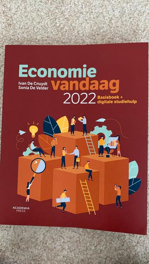 Ivan De Cnuydt - Economie vandaag 2022, Boeken, Economie, Management en Marketing, Zo goed als nieuw, Ophalen