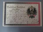 WW1 propaganda postkaart Deutschland über Alles, Verzamelen, Militaria | Algemeen, Foto of Poster, Overige soorten, Ophalen of Verzenden