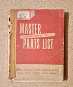 Master parts list WILLYS 1955 (CJ2,CJ3,...) Original, Enlèvement ou Envoi