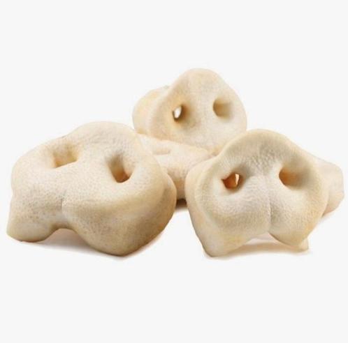 Varkensneus Gepoft met Honing - Hondensnack  - 1 Stuk, Dieren en Toebehoren, Honden-accessoires, Nieuw, Ophalen of Verzenden