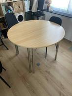 table ronde avec rallonge, Maison & Meubles, Tables | Tables à manger, 100 à 150 cm, Cinq personnes ou plus, Ronde avec rallonge