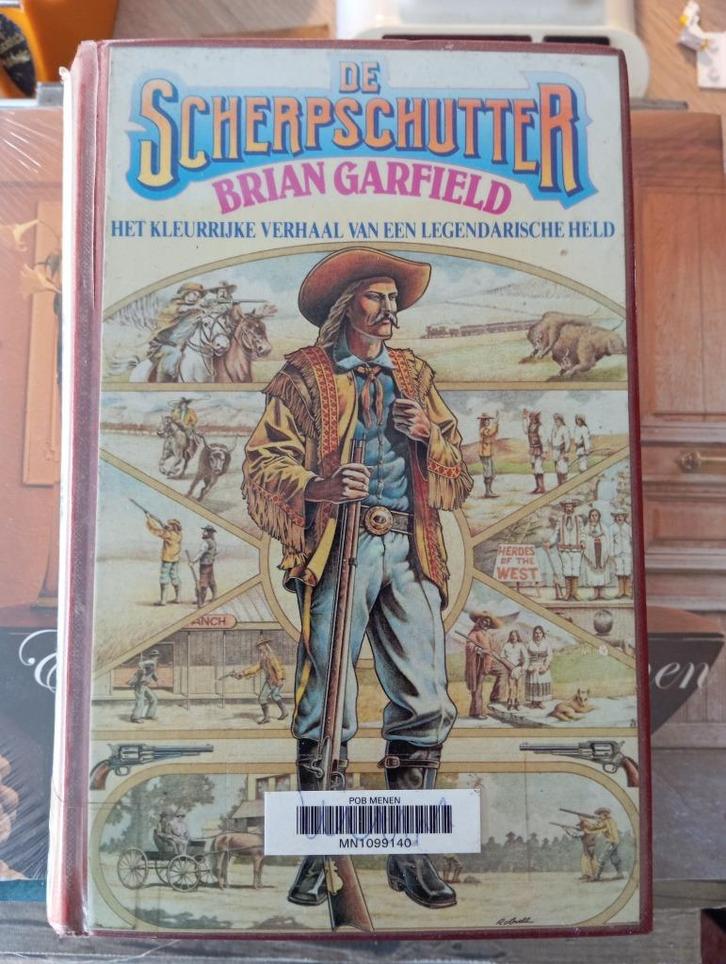 de scherpschutter ( Brain Garfield ), Boeken, Avontuur en Actie, Gelezen, Verzenden