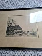 Ets, Antiek en Kunst, Kunst | Etsen en Gravures, Ophalen