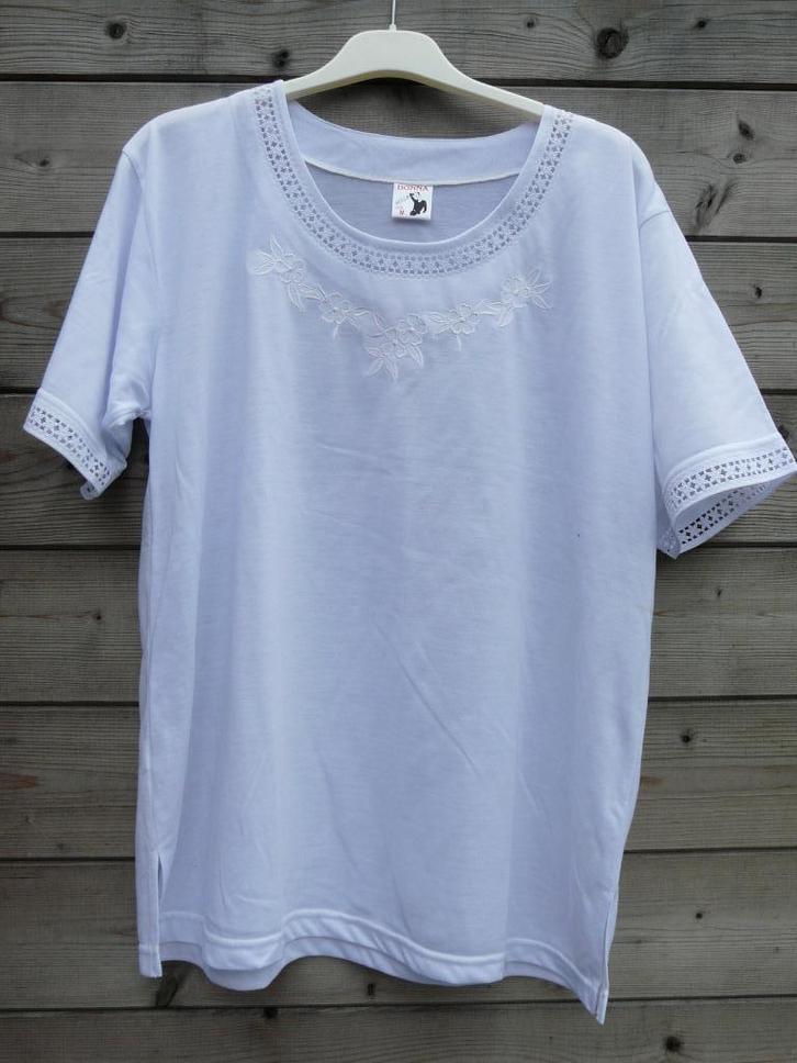 T-shirts & topjes voor dames vanaf 3 euro 't stuk M 42/44, Kleding | Dames, T-shirts, Gedragen, Maat 42/44 (L), Overige kleuren