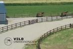 Omheining geschroefd, Rijbak, Longeercirkel, Paddock, Weide, Dieren en Toebehoren, Weidegang, 4 paarden of pony's of meer