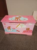 Houten kist roze, Ophalen, Gebruikt, Meubelstuk of Keukentje