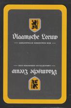 1  Speelkaart  met Réklame van BIER /BROUWERIj  BELGIE, Ophalen of Verzenden, Nieuw, Speelkaart(en)