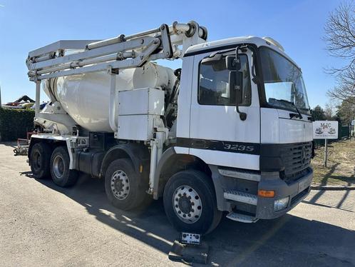 Mercedes-Benz ACTROS 3235 8x4 PUMI SCHWING - MIXER + PUMP -, Auto's, Vrachtwagens, Bedrijf, ABS, Lichtmetalen velgen, Mercedes-Benz
