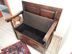 vintage houten zitbank, Tuin en Terras, Ophalen, Zo goed als nieuw, Hout
