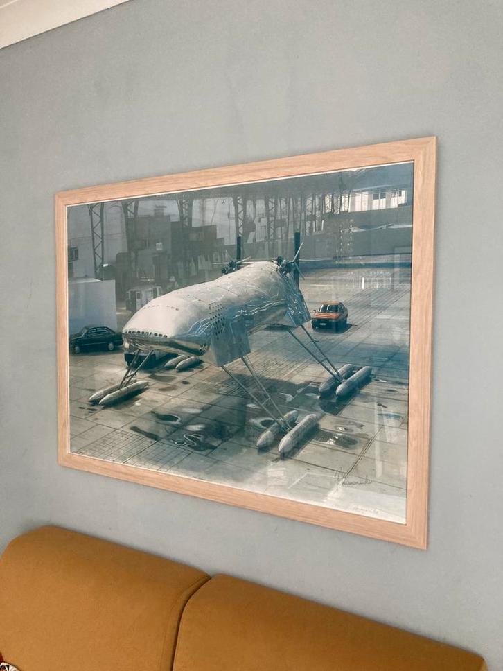 Panamarenko Scotch Gambit- gesigneerd in zilverstift, Antiquités & Art, Art | Lithographies & Sérigraphies, Enlèvement