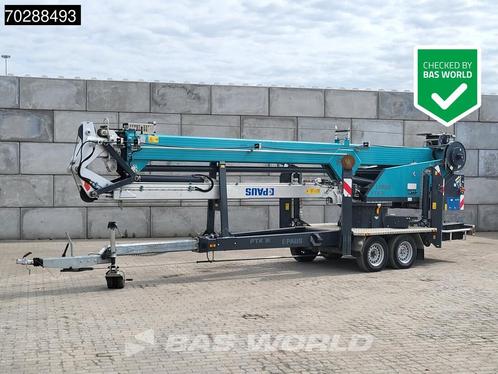 Paus PTK31 661 Betriebsstun. 31meter Aanhangerkraan op 3500k, Zakelijke goederen, Machines en Bouw | Liften, Steigers en Ladders