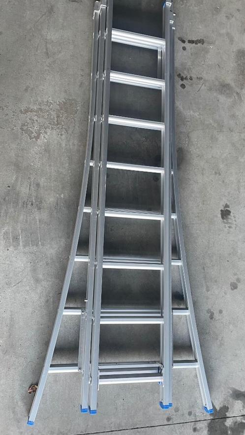 Ladders/dakladder Solide, Doe-het-zelf en Bouw, Ladders en Trappen, Zo goed als nieuw, Ladder, 4 meter of meer, Opvouwbaar of Inschuifbaar