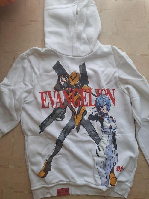 Sweat-shirts Evangelion - anime - Bershka, Vêtements | Hommes, Pulls & Vestes, Comme neuf, Taille 46 (S) ou plus petite, Blanc