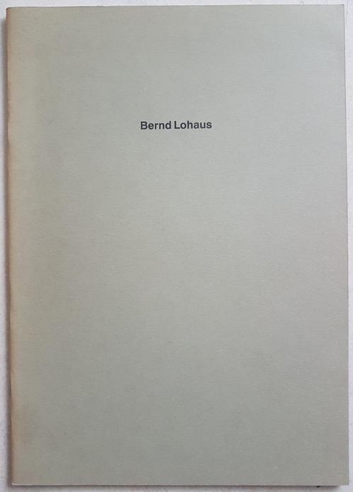 Bernd Lohaus - Sculpturen in steen - 1990 - Lokeren, Boeken, Kunst en Cultuur | Beeldend, Zo goed als nieuw, Beeldhouwkunst, Ophalen of Verzenden
